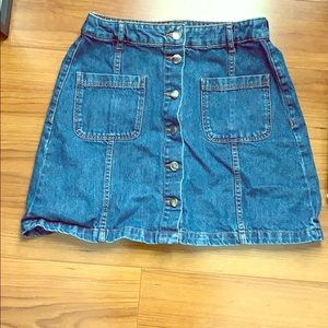 Denim skirt